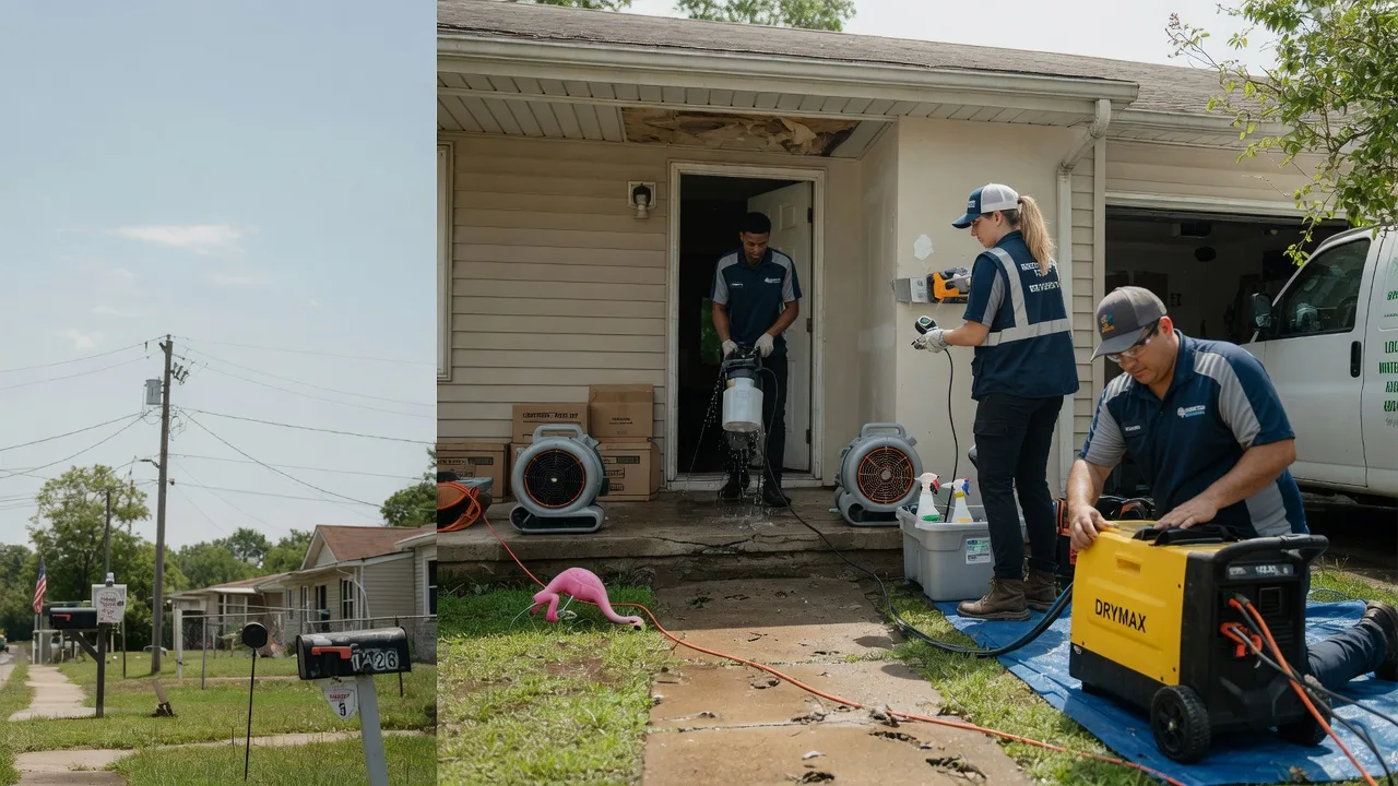Storm Damage Water Removal in Tow, TX near me